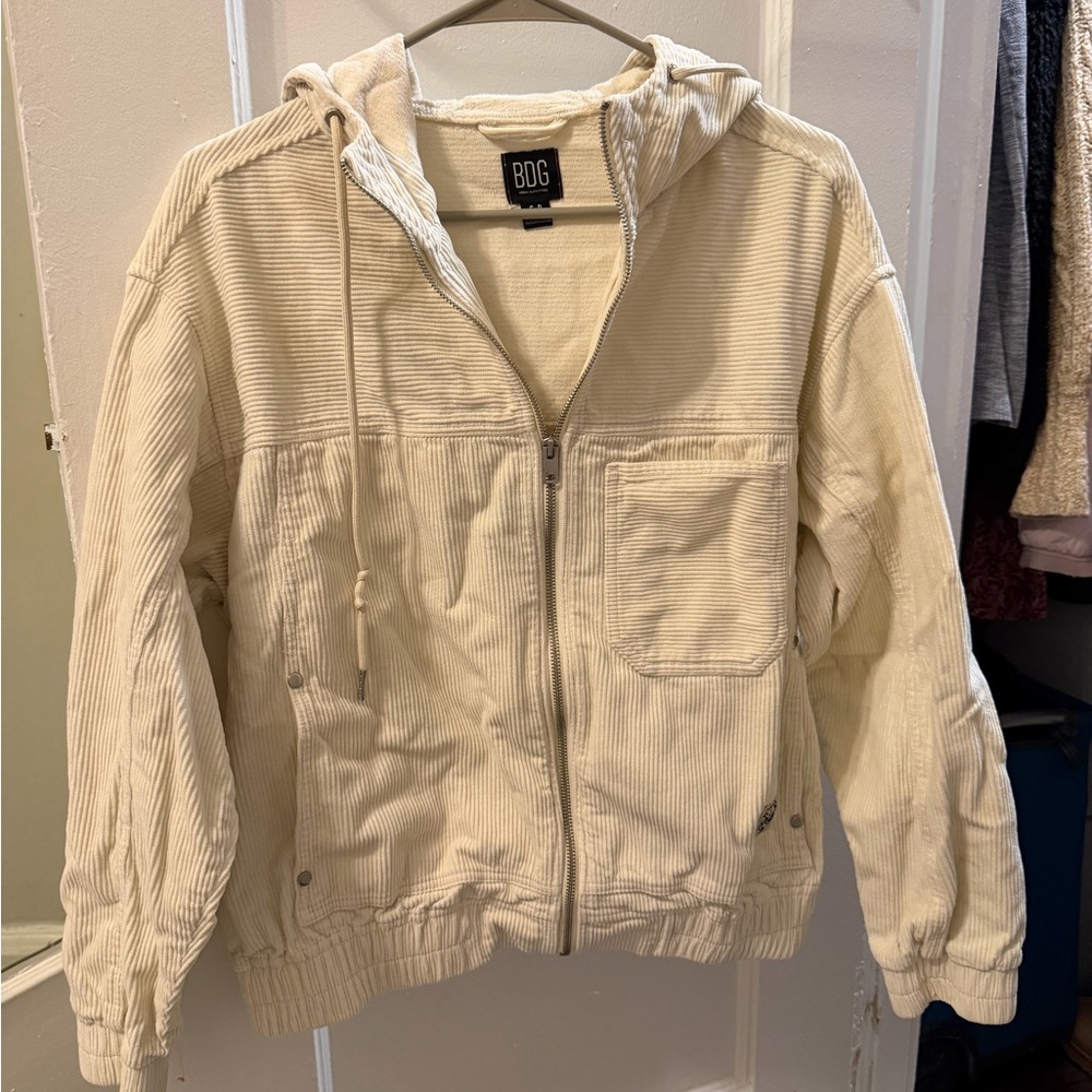Urban Outfitters BDG Off-White Corduroy Jacket